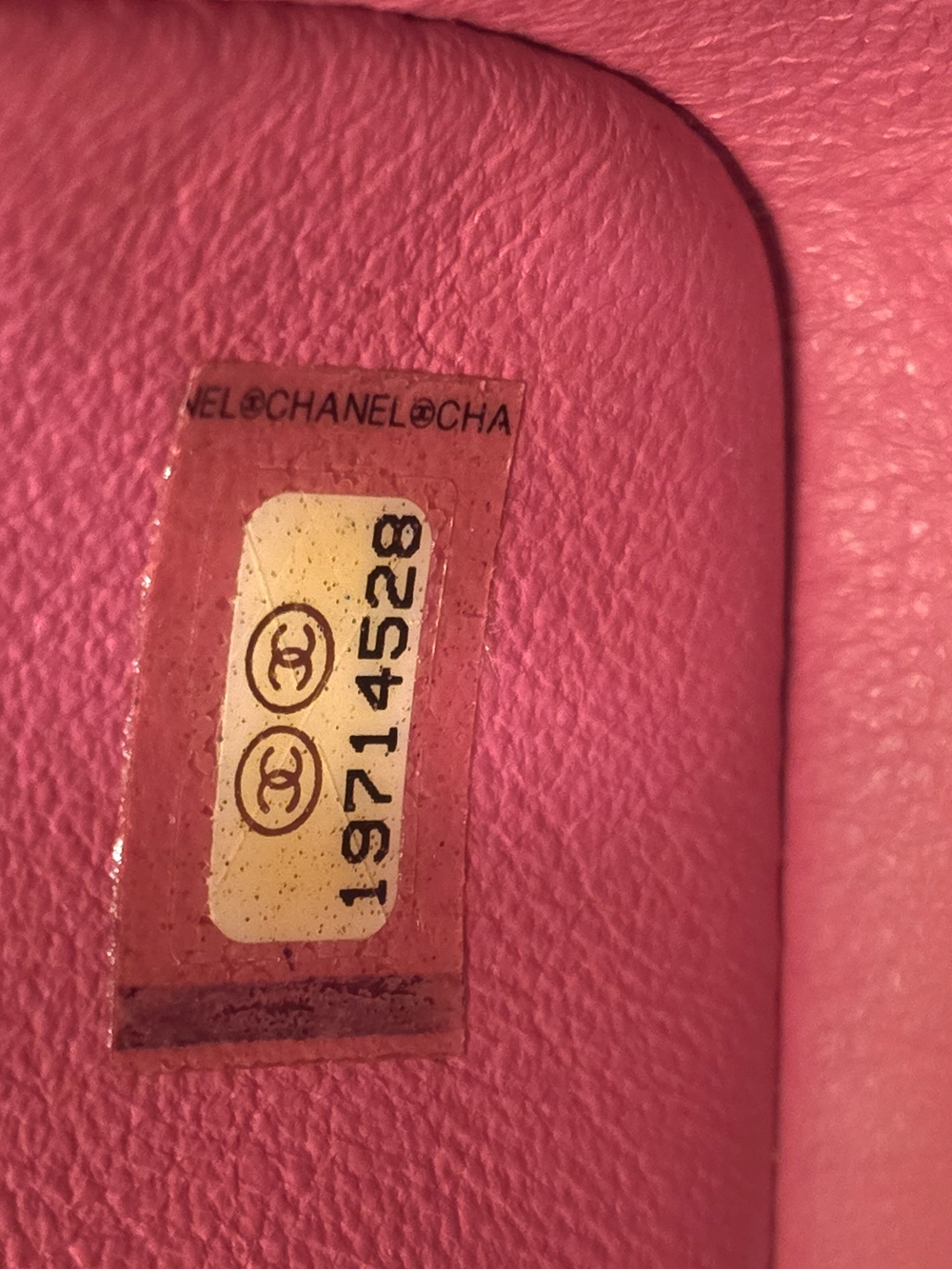 CHANEL Pink Quilted Mini Flap Bag with Gold CC - Picture 16 of 17